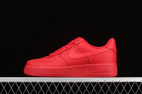 Latest Release Nike Air Force 1 07 Red CW6999 600 Sneakers for Cheap 1 600x398