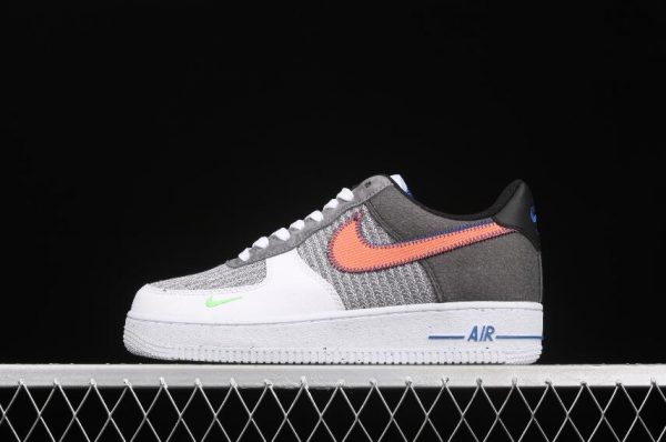 Latest Release Nike Air Force 1 07 White Sport Red Grey CU5625 122 for Cheap 1 600x398