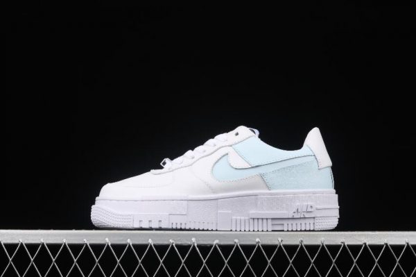 Best Price Womens Nike Air Force 1 Pixel White Ice Blue CK6649 113 Shoes 1 600x399