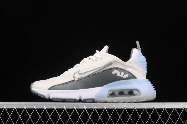 Popular Nike Air Max 2090 Sail Cool Grey Ghost CT1290 101 Running Shoes 1 600x399