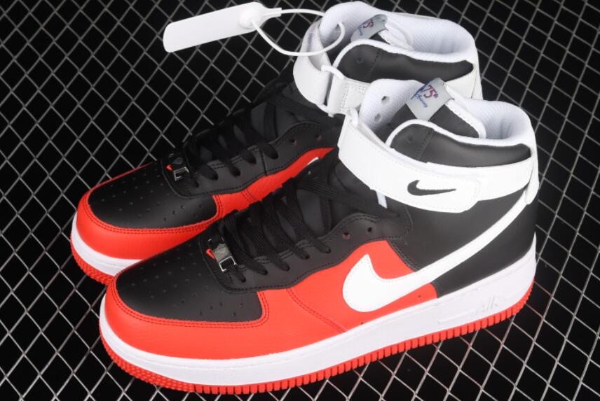 Nike Air Force 1 High DC8870-001 White Black Red – New Drop Jordans